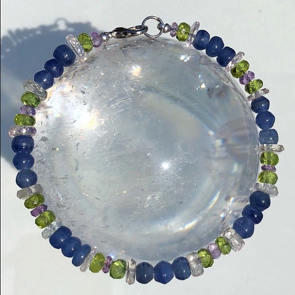 NEW! Stunning Multi-Gemstone Bracelet! - Picture 3 of 6